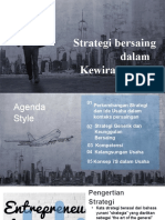 Strategi Bersaing Dalam Kewirausahaan