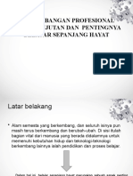 Pengembangan Profesional Berkelanjutan Dan Pentingnya Belajar Sepanjang Hayat