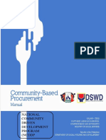 Community - Based - Procurement - Manual (Kalahi Cidss)