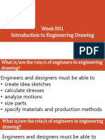 Week - 1 Introduction To Engineering Drawing PDF