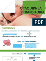 Taquipnea transitoria: fisiopatología, factores de riesgo, manifestaciones clínicas, diagnóstico y tratamiento