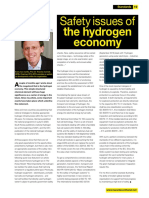 Safety Issues of The Hydrogen Economy
