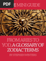 Mini Guide: A Glossary of Zodiac Terms