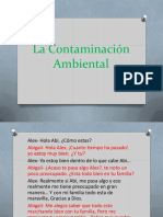 Contaminación ambiental: creando conciencia