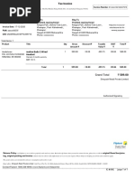 Headphone Tax Invoice