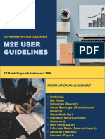 Information Management M2E