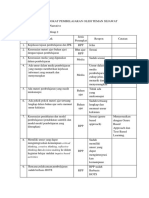 Format Reviu Rancangan Pembelajaran