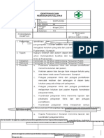 Sop Identifikasi Dan Penanganan Keluhan