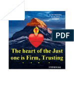 The Heart of The Just One Is Firm, Trusting in The Lord.: Good Morning 01.06.2021 Tuesday