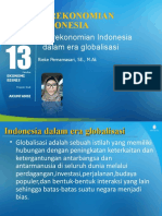 Modul 10 Perekonomian Indonesia - Ekonomi Indonesia Dalam Era Globalisasi