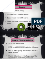 4 - 5 - 03 Sounds and Pitches PowerPoint