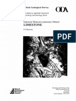 Industrial Mineral Laboratory Manual - LIMESTONE
