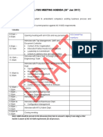 As 9100d Gap Analysis Meeting Agenda