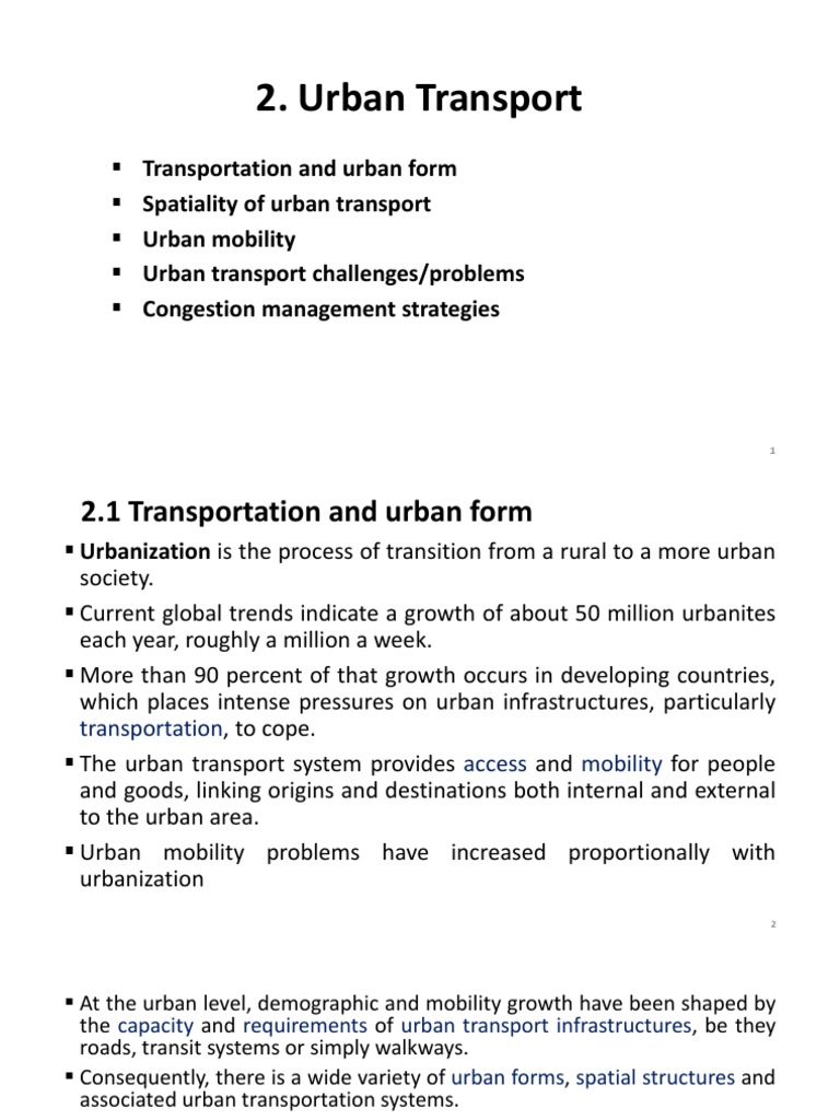 Understanding Urban Transport Systems A Comprehensive Review of(07)