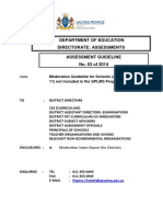 Assessment Guideline 3 of 2014