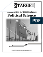 Political Science Short Notes