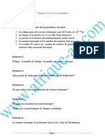 2nd-Chimie-Exercice Le Noyau Atomique