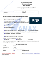 ĐỀ CHỌN HSG TỈNH FILE TL 18