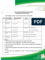 Jadwal Latihan Pat Kelas 1