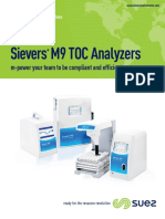 Sievers M9 TOC Analyzers: M-Power Your Team To Be Compliant and Efficient