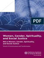 MA in Women, Gender, Spirituality, and Social Justice