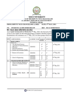 Resumption of Studies 5.5.2021