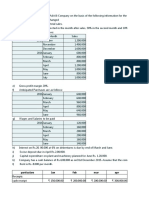 Particulars Jan Feb Mar Apr: Reciepts Cash Receipt 150,000.00 200,000.00 200,000.00 300,000.00