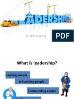 EI and Leadership