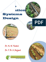 Micro Irrigation Systems Design Book