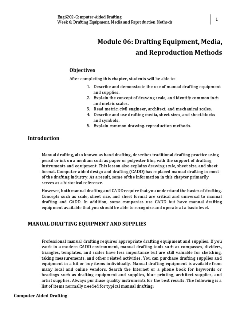 DRAFTING EQUIPMENT