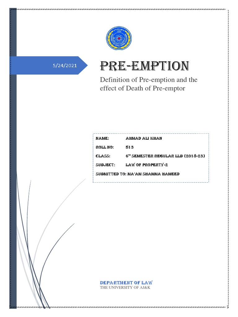 definitions-of-pre-emption-and-effect-of-death-of-pre-emptor-pdf