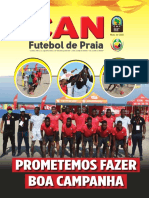 Brochura CAN de Futebol de Praia Senegal 2021 - Moçambique