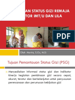 Pemantauan SG Imt-U Dan Lila