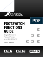 Fractal Audio Footswitch Functions Guide