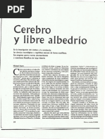 Cerebro y Libre Albedrío