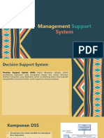 Manajemen Support System