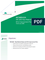 Mombasa: WR 2954 Raw Materials Study and KFUI Improvement Plan