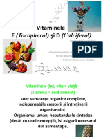 Vitaminele E Si D