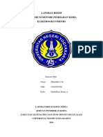 LAPORAN PRAKTIKUM ELEKTROGRAVIMETRI - Kharidah Is'ad - 19303241004