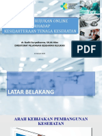 Kebijakan Rujukan Online Terhadap Kesejahteraan Tenaga Kesehatan