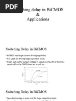 Switching Delay in BiCMOS