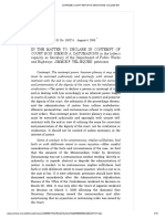 4 in the Matter to Declare in Contempt Hon. Simeon a. Datumanong, Secretary of DPWH, 497 SCRA 626, August 04, 2006