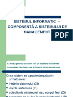 Proiectare Sisteme Informatice