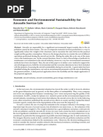 Economic and Environmental Sustainability For Aircrafts Service Life