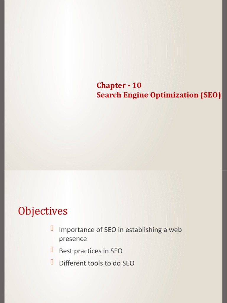 Day6-Search Engine Optimization (SEO) | PDF | Search Engine ...