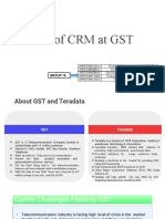 CRM at GST Case Analysis GP 10