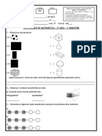 Matemática 3º ano