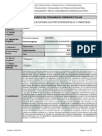 Infome Programa de Formación Titulada Electricidad Nuevo