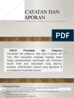 PENCATATAN DAN PELAPORAN KR