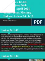 Sermon Guru KAKR Bahan 4 April 2021
